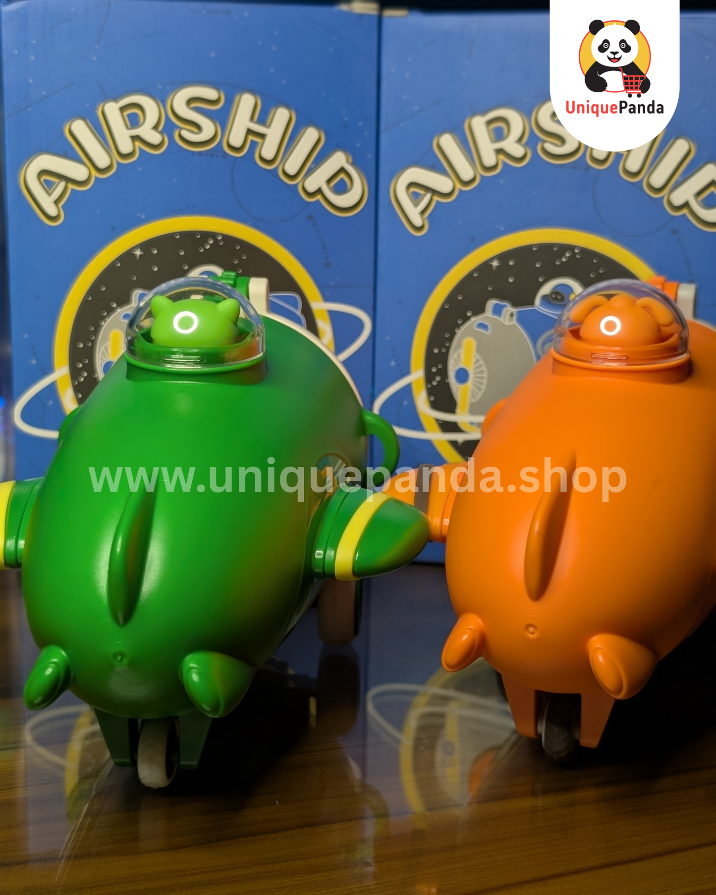 Aircraft 550ml Airship Water Bottle – Premium Tritan Leak-Proof Bottle with Bottle Strap & Aircraft Design for School Children